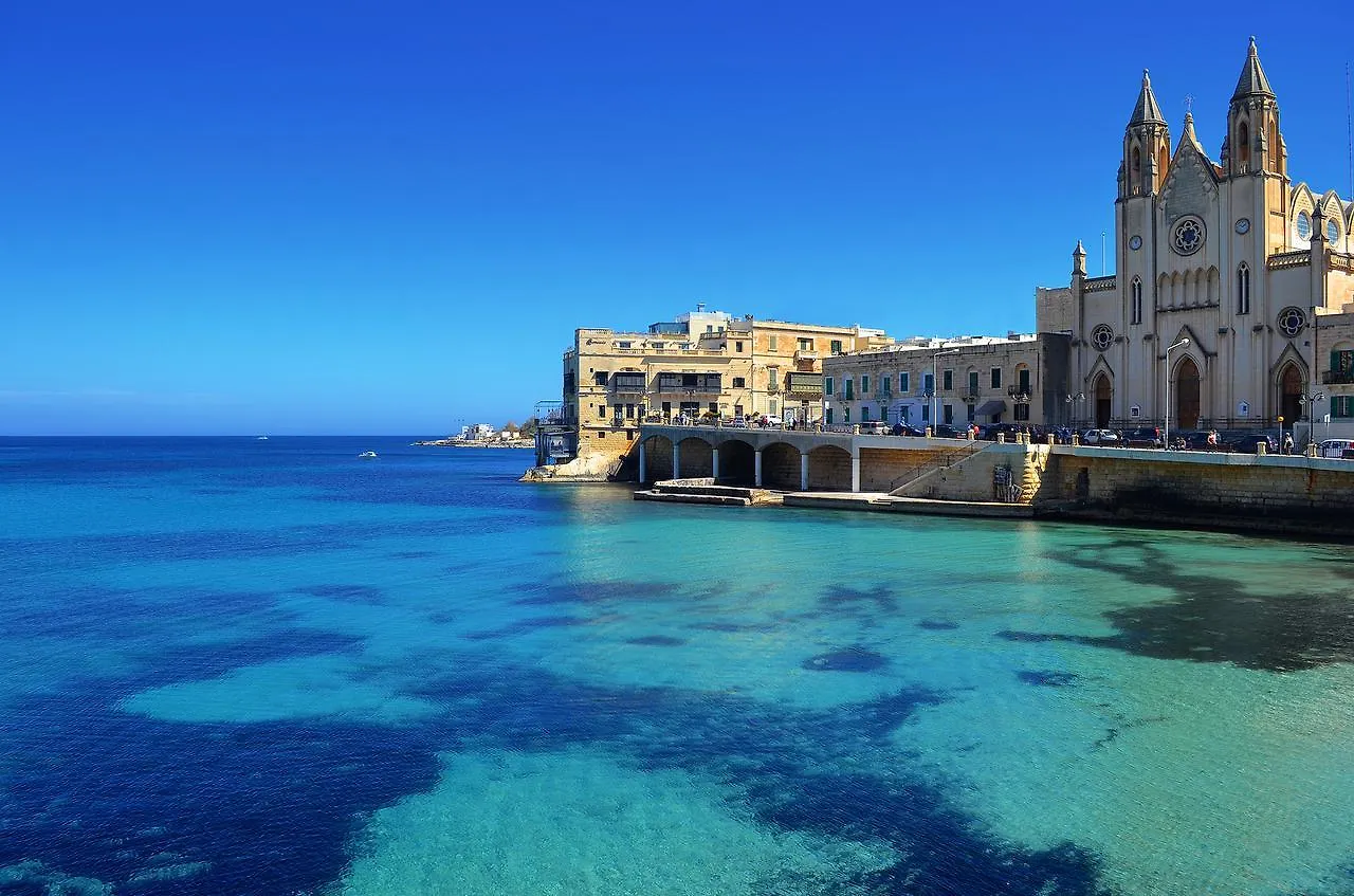 Blue Waters 3 Bedroom Apartments In Sliema, Just Off The Seafront